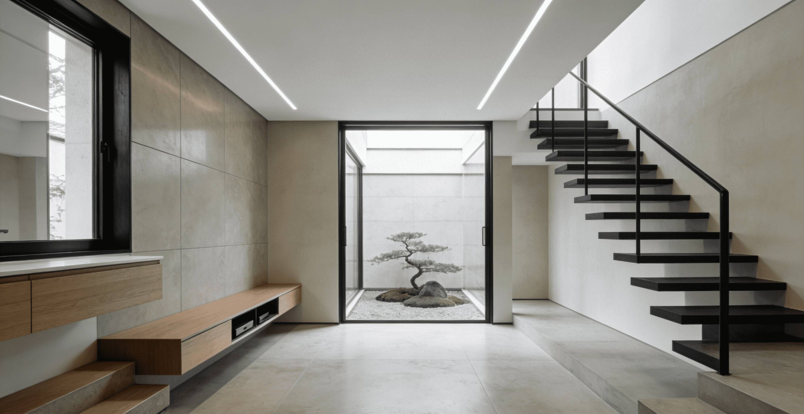 The Art of Less: A Modern Minimalist Narrative for a Small Footprint Villa